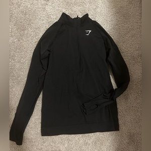 Gymshark Black Long Sleeve Top